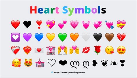 meaning of heart emojis on whatsapp|heart symbol copy and paste.